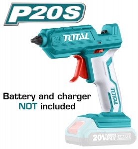 Lithium-Ion glue gun TGGLI2001 فرد سيليكون - 20 فولط من توتال TOTAL