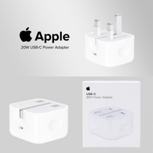 راسية شاحن ايفون اوجينال Apple 20W USB-C Power Adapter