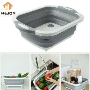 قطاعة ومصفاة الخضار سيليكون 2ب1