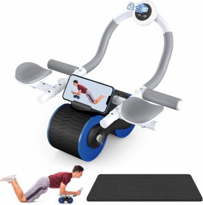 جهاز رياضة (عجلة تمرين ارتداد تلقائي للبطن)