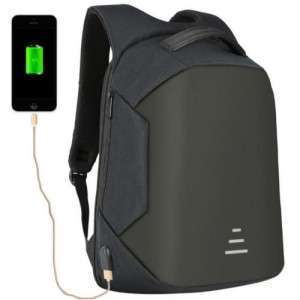 laptop Backpack 1319 + USB Black