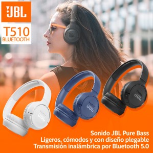 سماعات هيدفون Pure Pass Wireless JBL-Tune 510BT