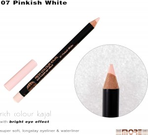 قلم كحل للعين MORE Rich Colour Caring Kajal - أبيض وردي