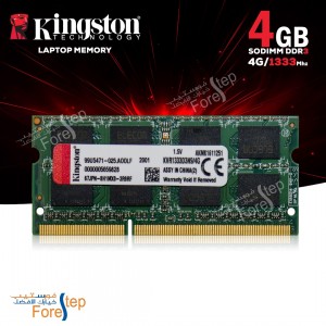 رام RAM FOR LAPTOP 4G PC1333 KINGSTON