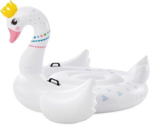 فرشة مسبح بجعة نفخ للاطفال انتكس (INTEX) MAJESTIC SWAN RIDE-ON 57562