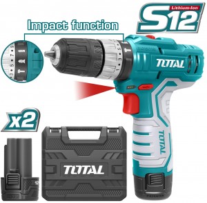 Lithium-Ion impact drill TIDLI1232 مثقب بطارية *رجاج / 12 فولط