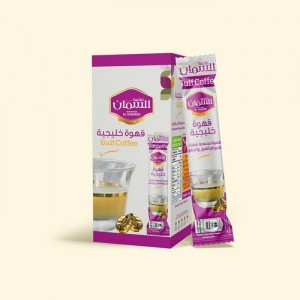 قهوة خليجية محمصة شقراء مطحونة بالهيل والزعفران Gulf Coffee