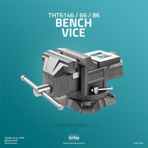 Bench vice THT6166 ملزمة - قاعدة دوارة