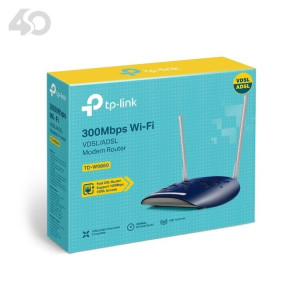 راوتر ومودم تي بي لينك TD-W9960 لاسلكي VDSL/ADSL بسرعة 300 ميجابت