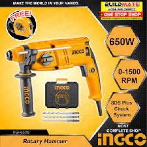 مثقب SDS استطاعة 650 واط  ,سرعة متغيرة  RGH6508  BI8