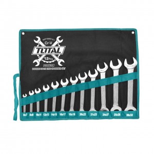 12Pcs double open end spanner set THT1023121 مفتاح شق 12 قطعة مزدوج صناعي