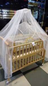 تخت خشب فاتح للاطفال 508A