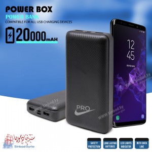 باور بانك 20,000 ميلي أمبير ماركة  Proda Pro