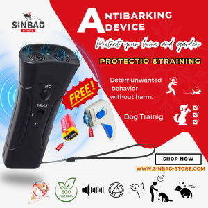 عرض جهاز تدريب للكلاب والحيوانات+ بطارية 9V  + جاهز تنظيف شعر الحيوانات وبطارية9 فولت مجاناً