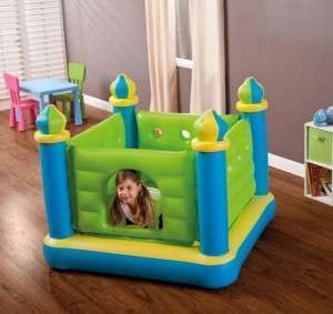 منزل أطفال هوائي قلعة للقفز Intex 48257