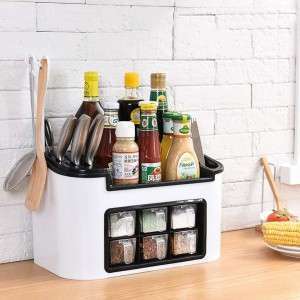 ستاند ادوات مطبخ مع دروج بهارات