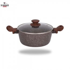 طقم طناجر GRANITTO قياس 22