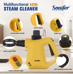 جهاز التنظيف بالبخار Sonifer 9in1 Multifunctional Steam Cleaner SF-2256