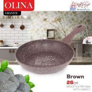 مقلاة غرانيت قياس 26 ماركة Olina Granite الأصلية