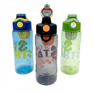 حافظة سبورت ستار شفافة مع عصارة  750ML