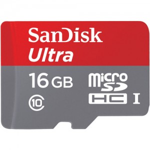 كرت ذاكرة سانديسك sandisk Micro SD C10 16g 80/s