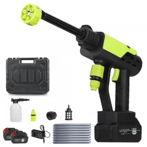مغسل ضغط لاسلكي Portable Pressure Washer for Car Washing, Windows, Lawn, Pool
