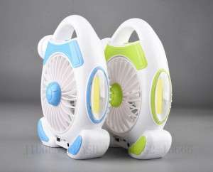 مروحة شحن صغيرة مع ضو H-1977