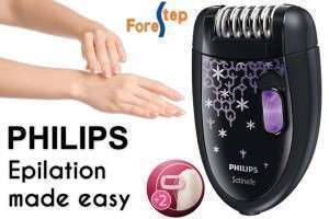 Philips Satinelle ماكينة حلاقة نسائية فيلبس