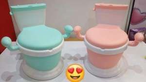 نونية اطفال شكل كرسي حمام