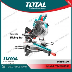 منشار ثابت خشب المنيوم( TS42182551) Mitre saw  من توتال TOTAL