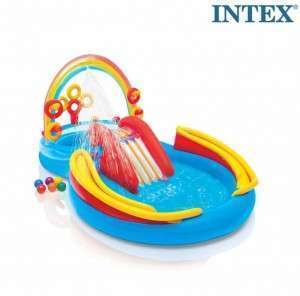 مسبح اطفال مع زحليطة و نافورة intex 57453