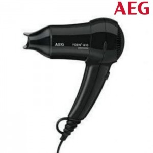 مجفف شعر منزلي 1400 واط - AEG-Electrolux FOEN 1410 لون أسود